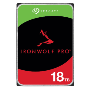 Seagate IronWolf Pro ST18000NT001 18TB 7200 RPM SATA 6Gb/s NAS HDD